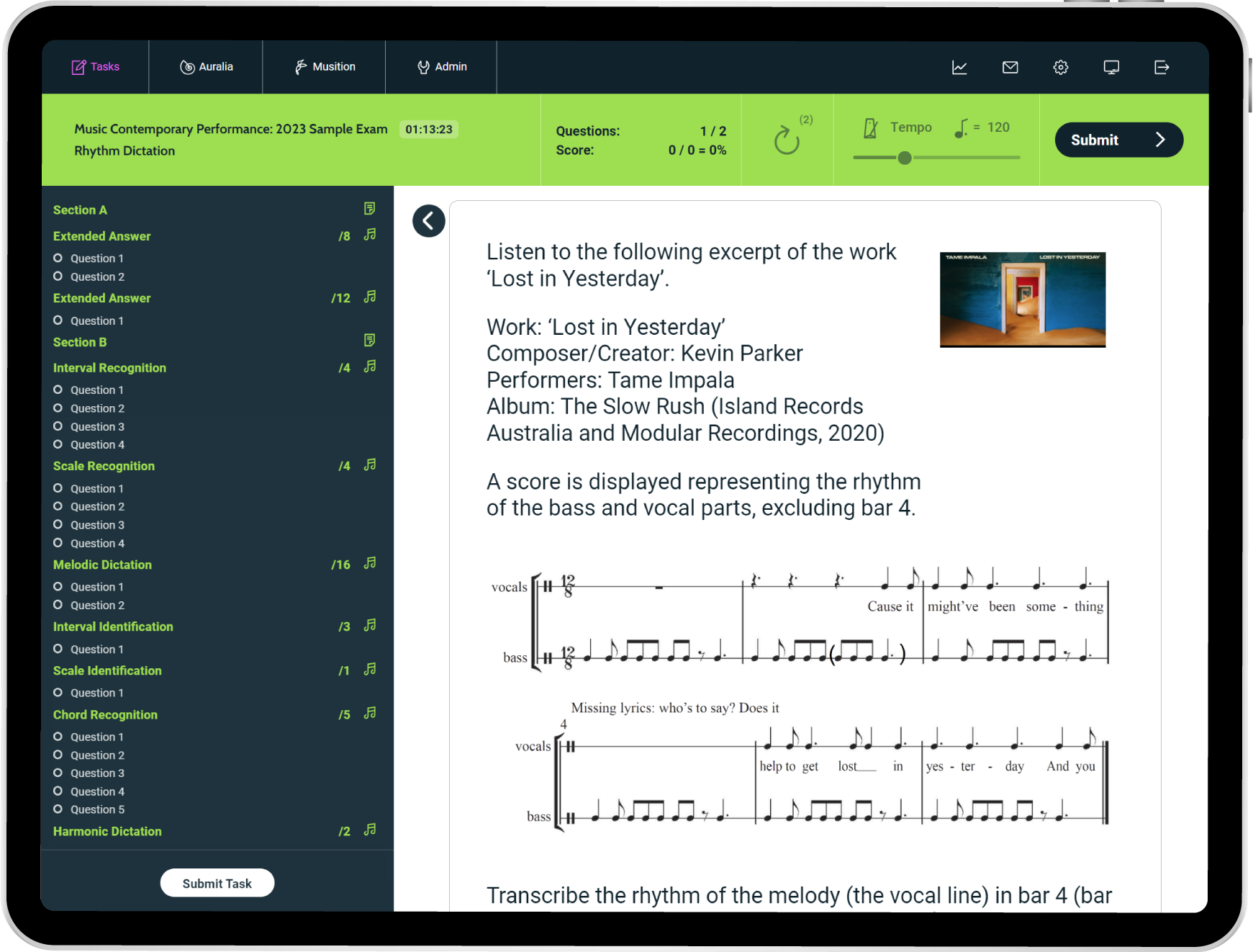 Rhythm Dictation