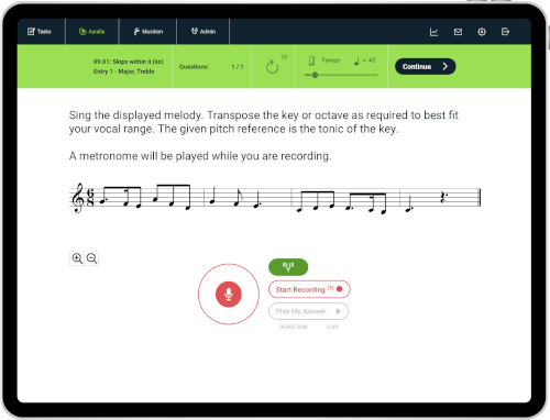 Soprano & Bass Dictation