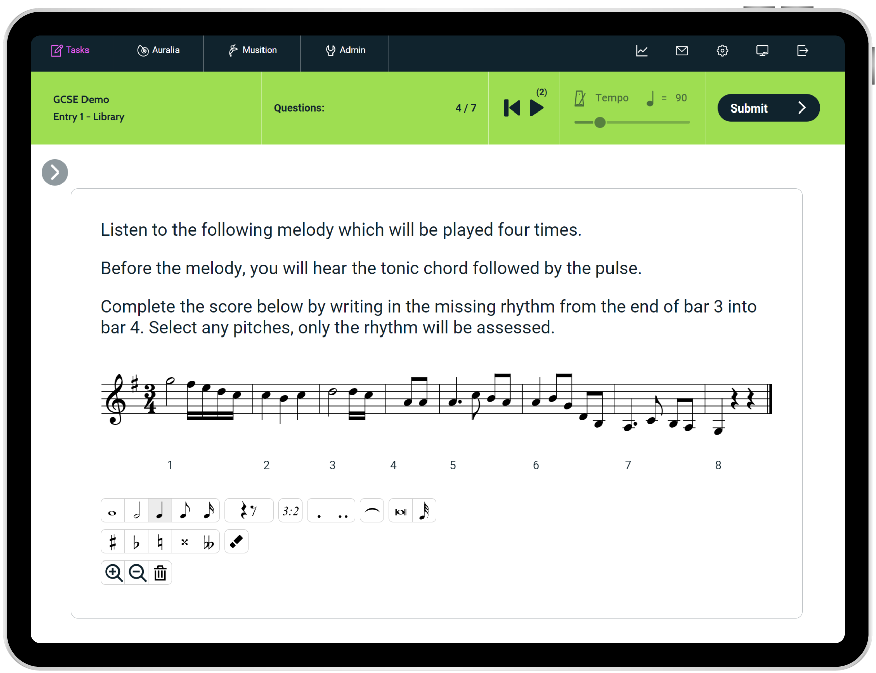 Rhythm Dictation